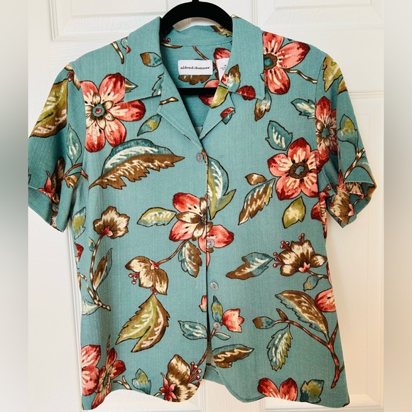 Alfred Dunner Women’s Button Front Shirt - Picture 1 of 3